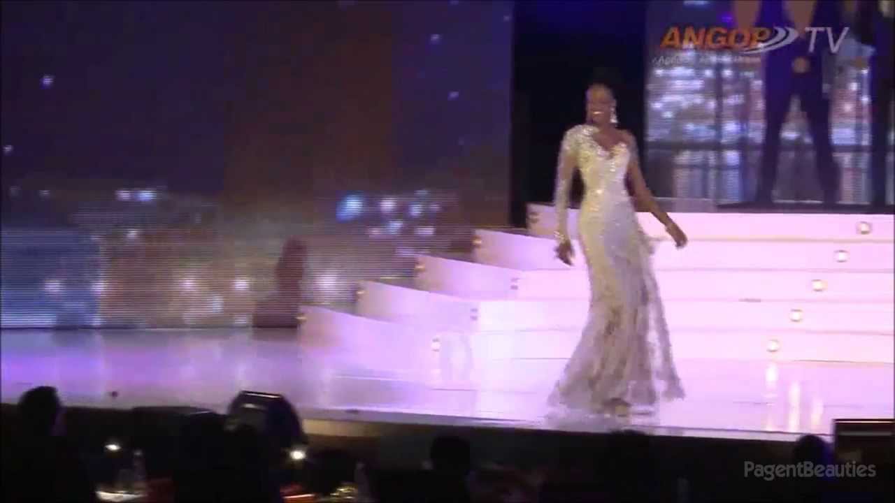 Miss Universe Angola 2014 Zuleica Wilson, Evening Gown