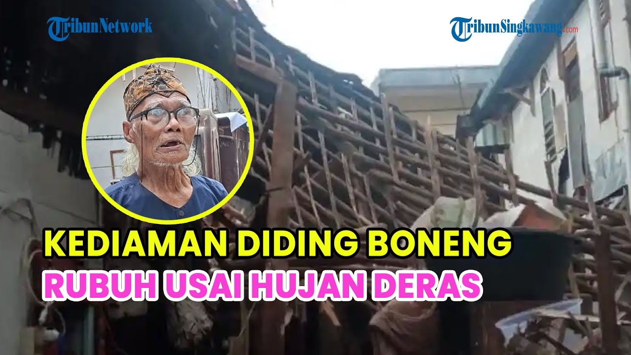 🔵 RUMAH AKTOR LAWAS DIDING BONENG AMBRUK, NYARIS 100 TAHUN TAK KUAT HUJAN