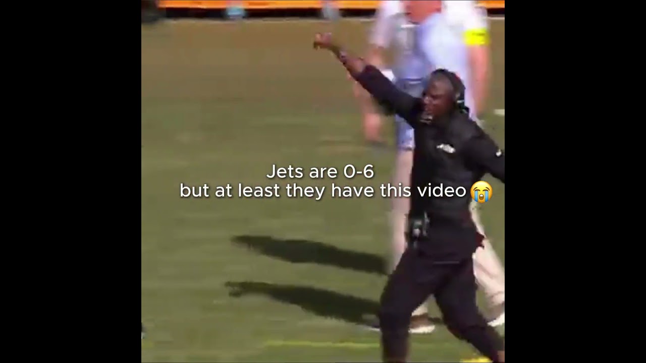 Jets are 0-6 but at least they have this video. #nfl #shorts #funny #blowup