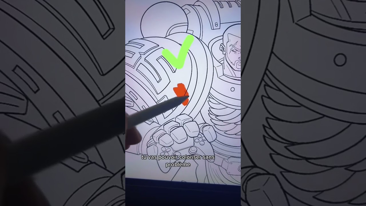 Tips sur PROCREATE 🎨 Comment COLORIER ses illustrations RAPIDEMENT ⚡️ #procreate