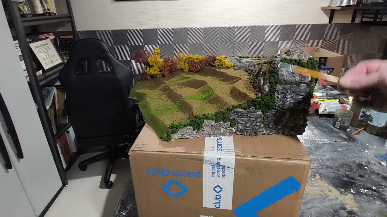 Terrain project slowly coming together. 