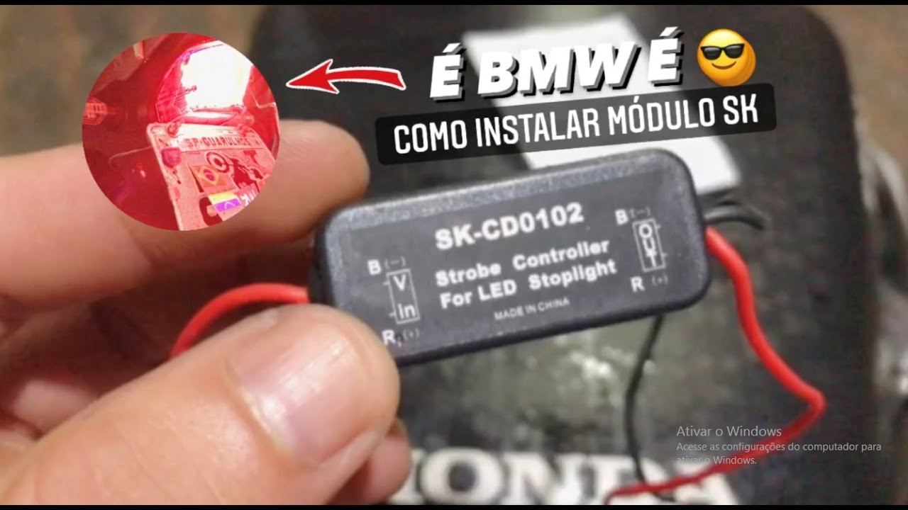INSTALANDO MÓDULO DE FREIO SK-CD0102 NA XRE300 ( EFEITO BMW )