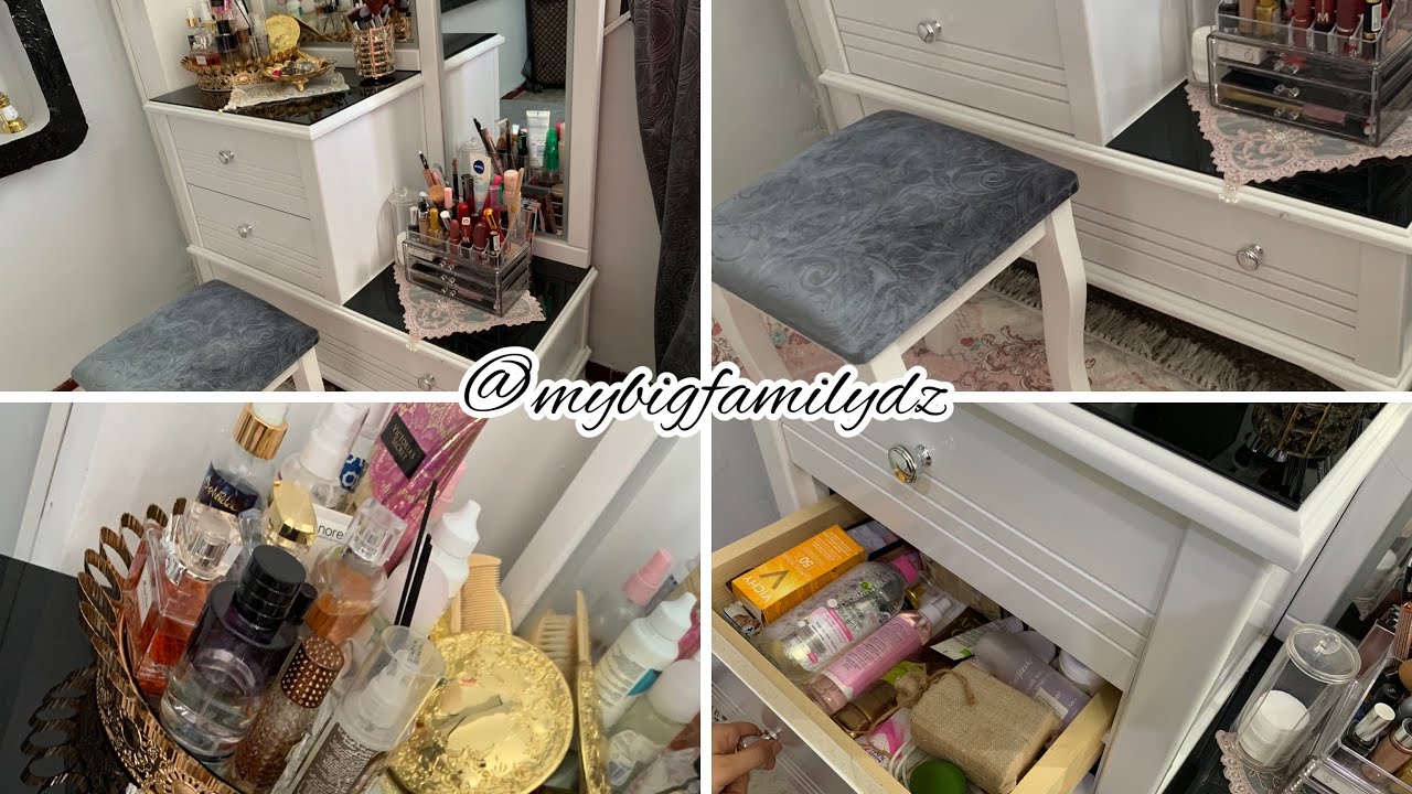 عروسة جديدة شاركت معاكم تسريحتي coiffeuse ديكورات شابة و كيفاش ربحت مساحة و رتبت كلش كلاس و بطبع