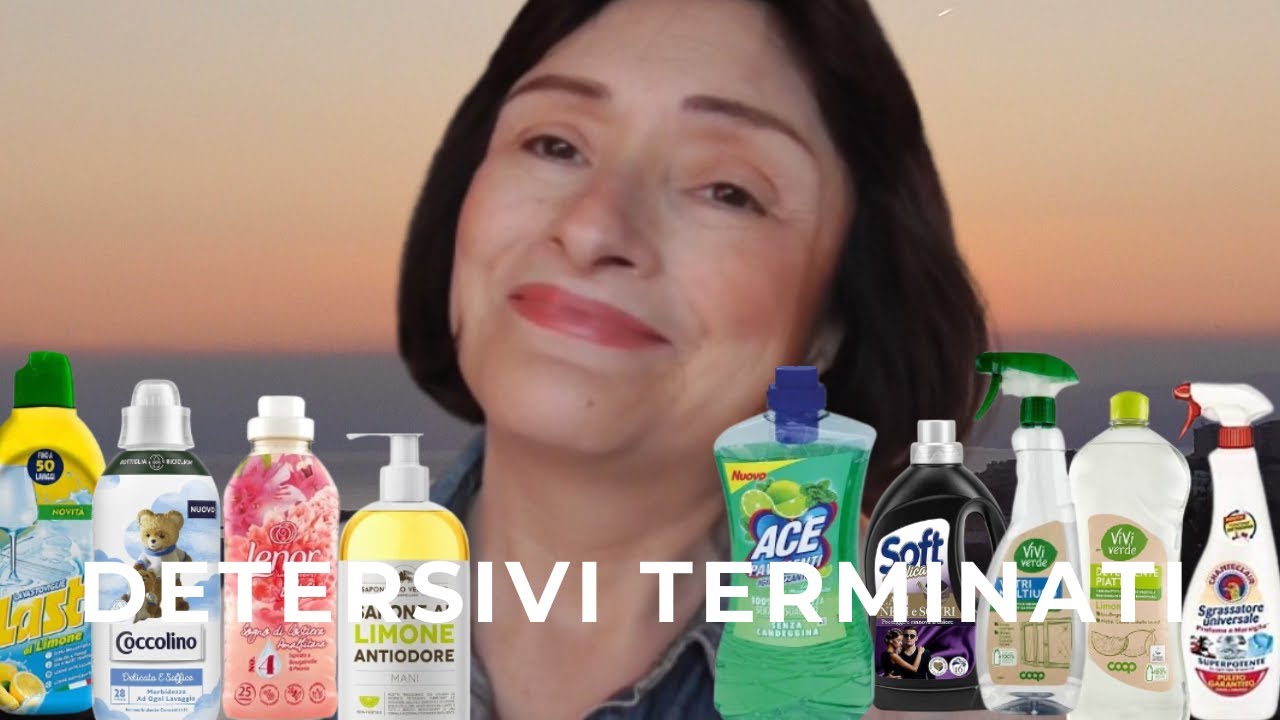 😍 DETERSIVI TERMINATI Bucato e Pulizia CASA 🏠