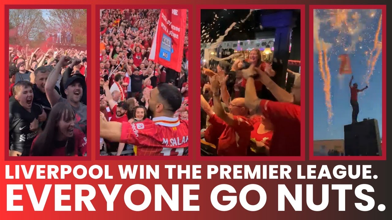 Liverpool Win the Premier League! Everyone Goes Nuts-Worldwide  Reactions & Emotional Celebrations