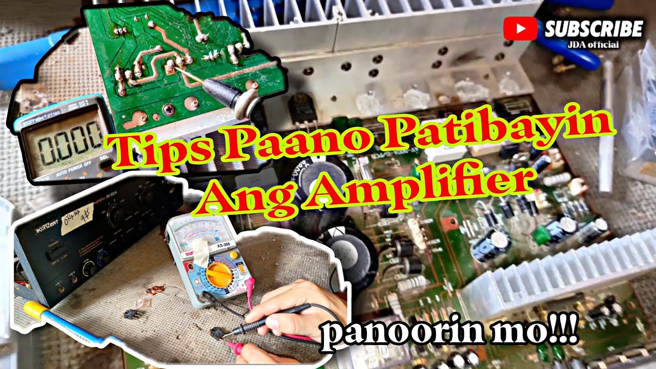 Tips Paano Patibayin ang amplifier konzert 502 panoorin nyo