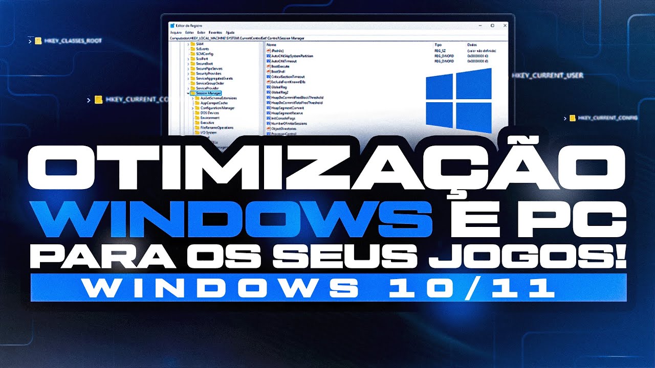 COMO OTIMIZAR O PC COM WINDOWS 10 e 11 ! MELHORAR FPS NOS JOGOS E REDUZIR INPUT LAG 2025 windows 10