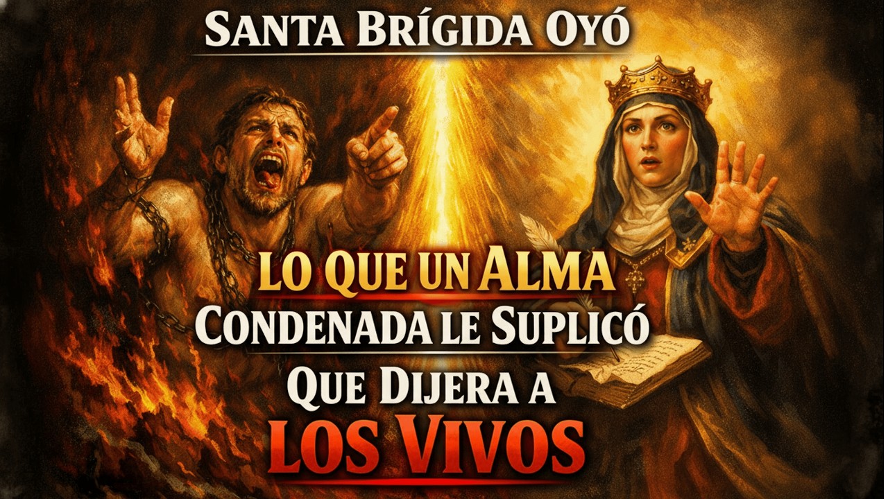 Santa Brígida Oyó lo que un Alma Condenada le Suplicó que Dijera a los Vivos