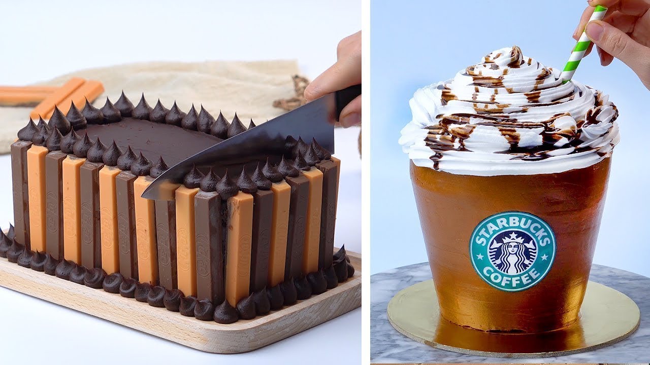 Amazing Starbucks Cake Ideas | Creative & Fun Cake Decorating Recipes | Top Yummy Cakes For Lovers