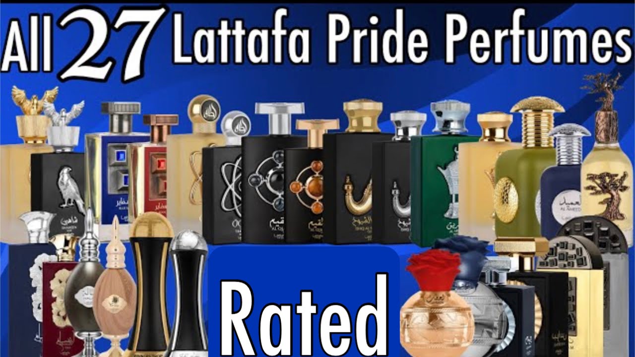Lattafa Pride Perfumes | 27 Lattafa Pride Perfumes in One Video | MiddleEastern Perfume Collection