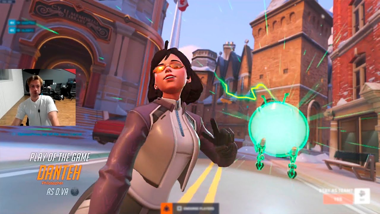 DANTEH - POTG - DVA GAMEPLAY - OVERWATCH 2 SEASON 12
