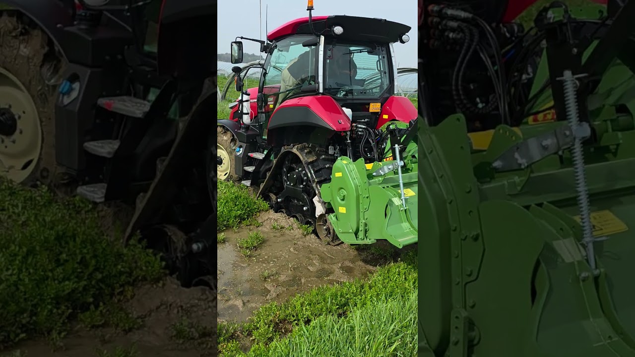 얀마  궤도 트랙터 새삥~~~ #농기계 #농업 #farming #귀촌생활