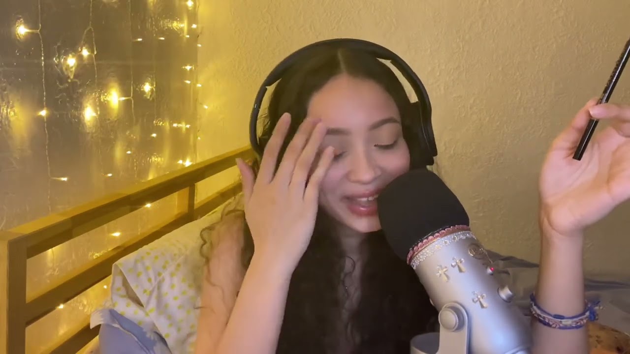 ASMR- WET INAUDIBLE WHISPERING + SPOOLIE ￼ BRAIN MELTING 🧠 🪥￼