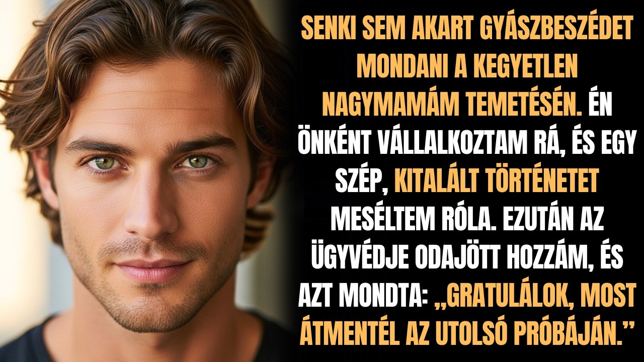 Senki nem akarta felköszönteni a nagymamámat a temetésen. Ezért kitaláltam egy gyönyörű történetet!