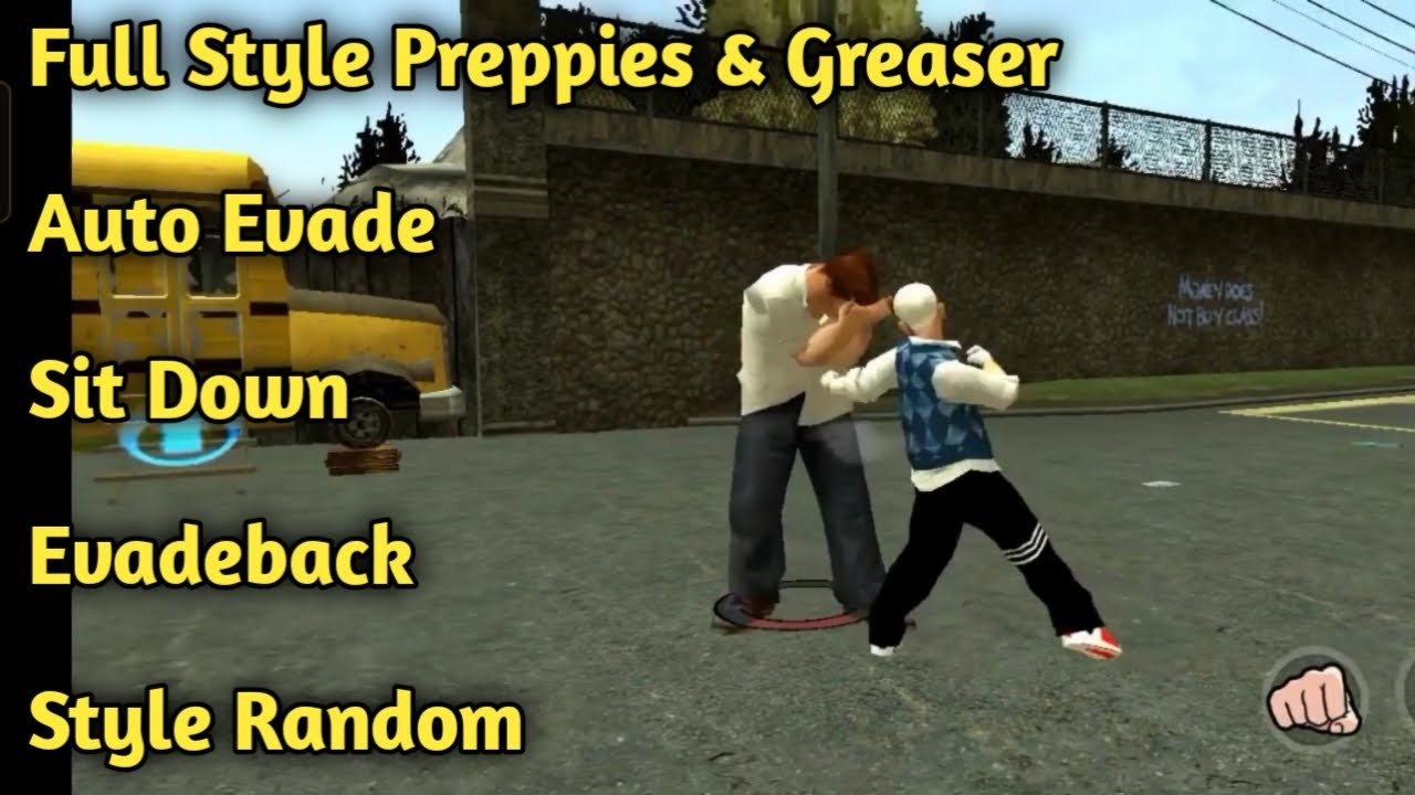 Bully-AE Preppies & Greaser Full Style Random + Auto Evade/Evadeback