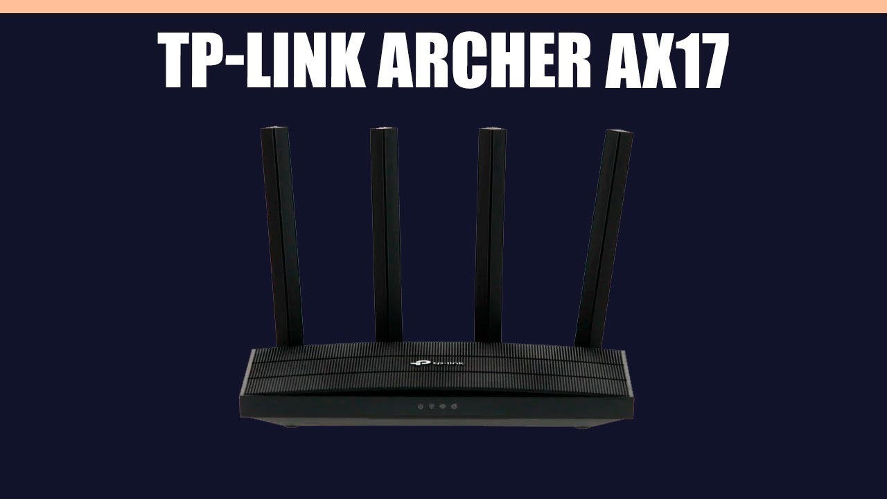 Wi-Fi роутер TP-LINK Archer AX17
