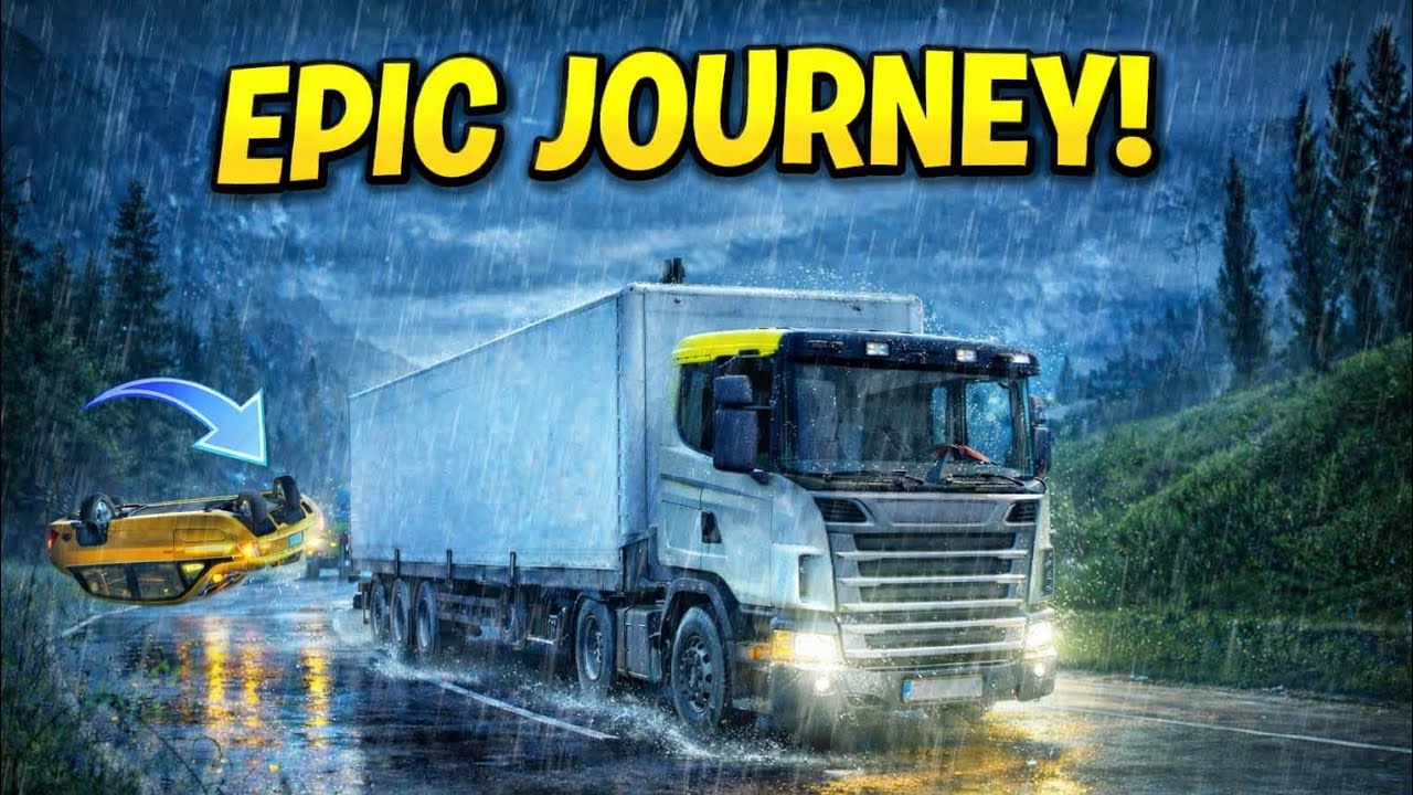 “Epic Truck Journey – Yeh Kya Ho Gaya Road Par!”