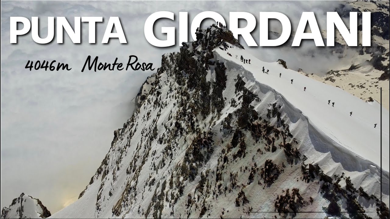 IL MIO PRIMO 4000: PUNTA GIORDANI, MONTE ROSA con @boomerclimbers e @nangateam