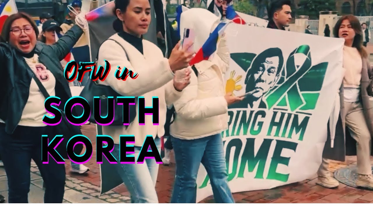 “Filipino in South Korea show support for former President Duterte | Bring Him Home”