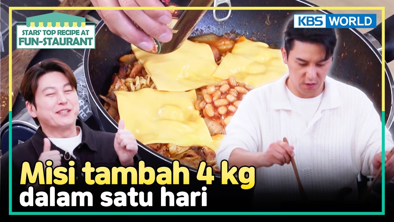 [IND/ENG] Sibuk sampai kurusan, Minho harus makan yang banyak! | Fun-Staurant | KBS WORLD TV 240701