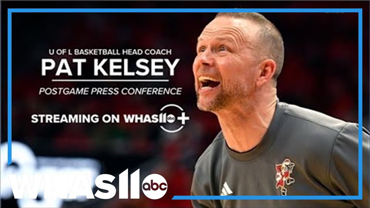 Live: Pat Kelsey, Louisville players speak after win against NC State