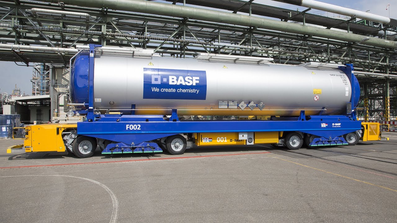 BASF optimizes logistics at Ludwigshafen site