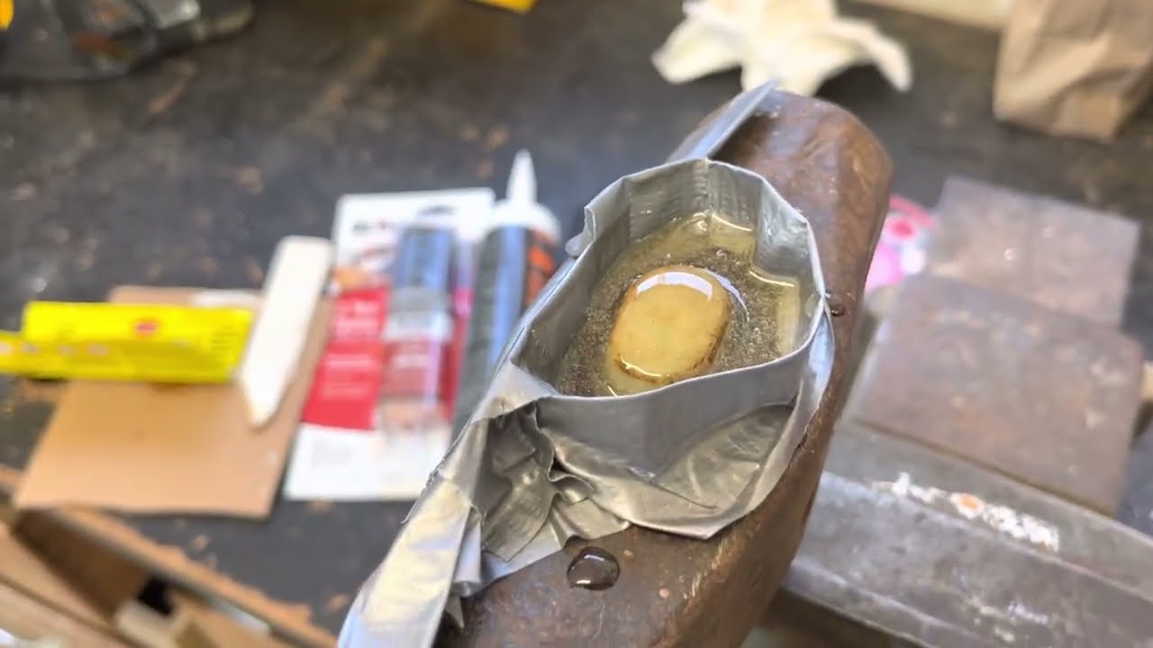 Greg shows his technique for replacing fiberglass handles in hand tools.