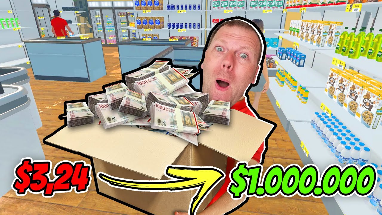 Brugte SNYDEKODER for at BLIVE MEGA RIG i Supermarket Simulator! (DEL 8)