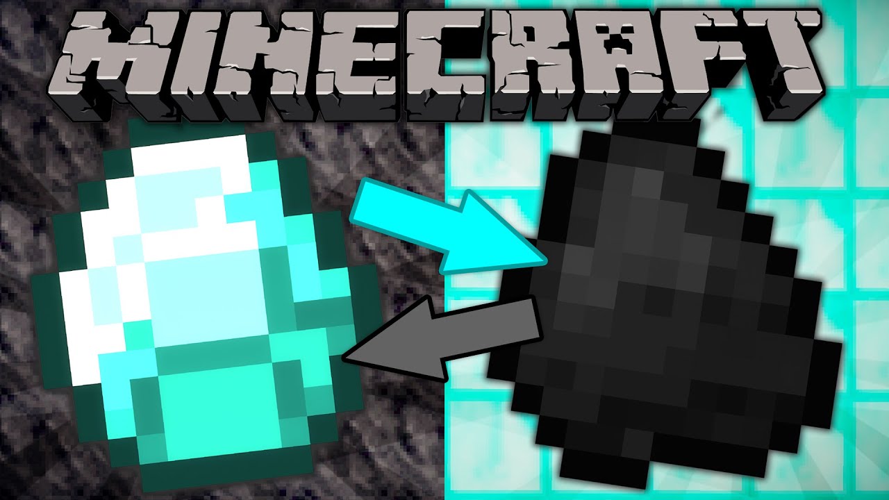 If Diamonds and Coal Switched Places - Minecraft