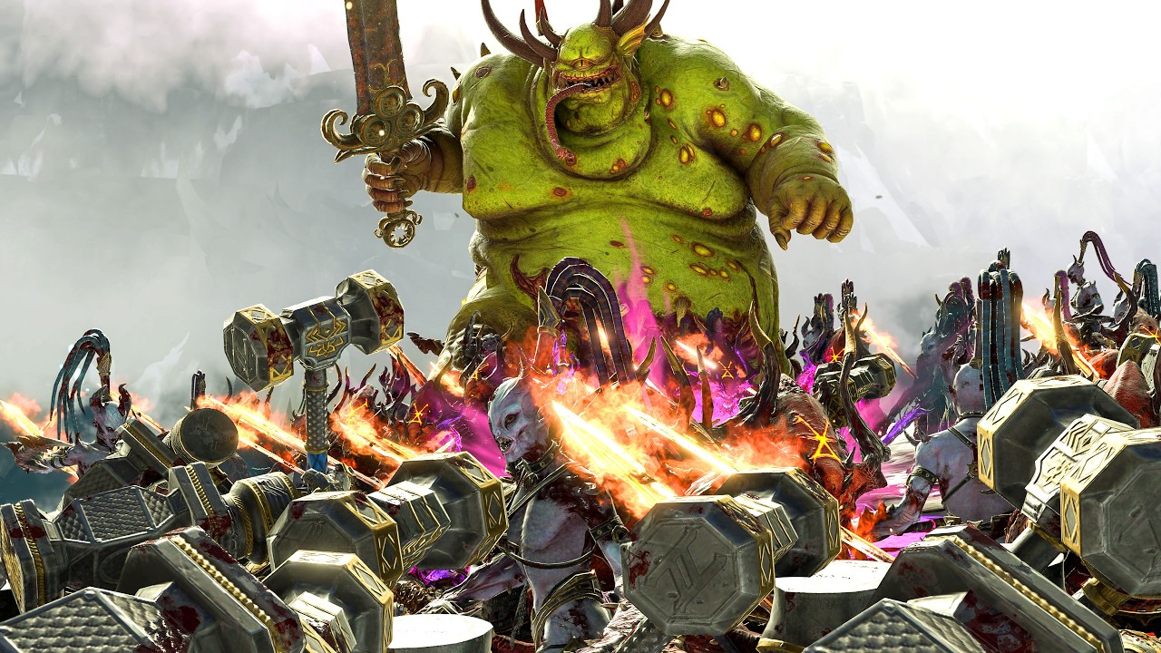DWARFS vs DAEMONS OF CHAOS - Total War: Warhammer III