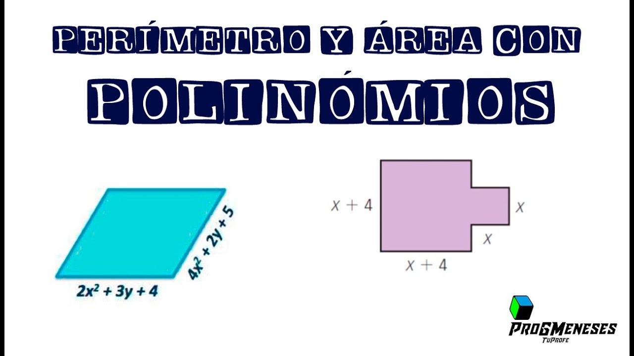 Perímetro y Área con Polinomios | Matemáticas 9 | ProGMeneses