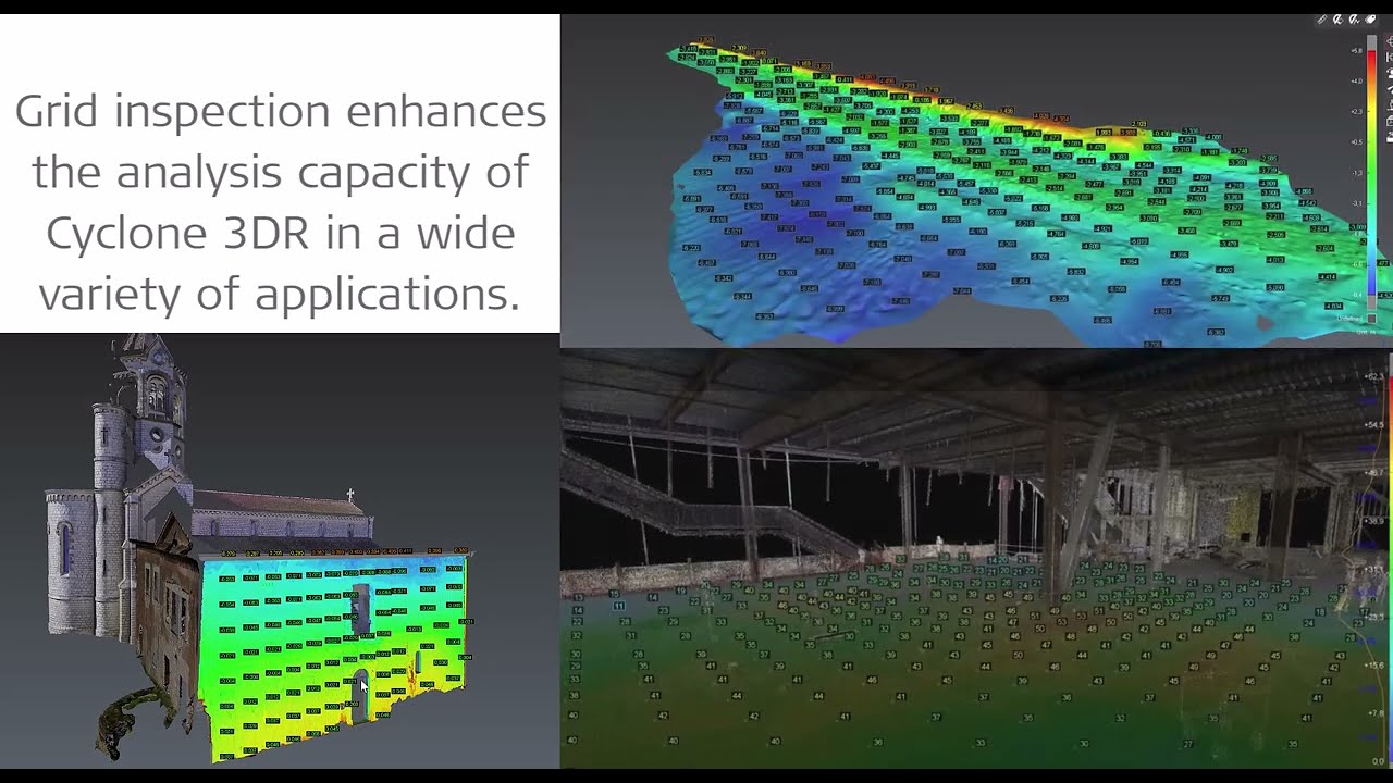 *NEW* Gridded Inspection tool in Leica Cyclone 3DR 2023.1
