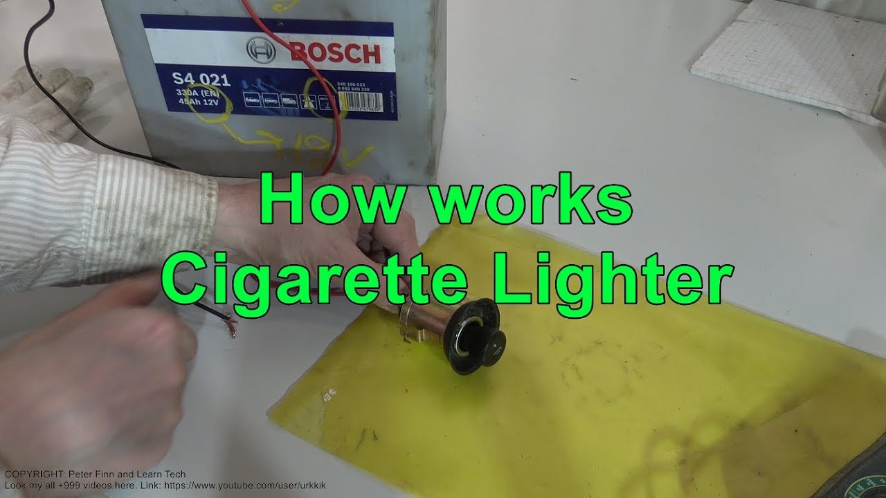 How works Cigarette Lighter