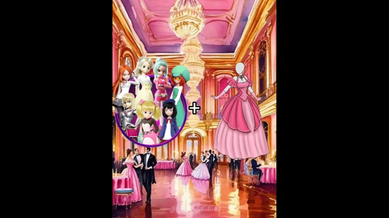 Monkart Girls + Ball Gown 
