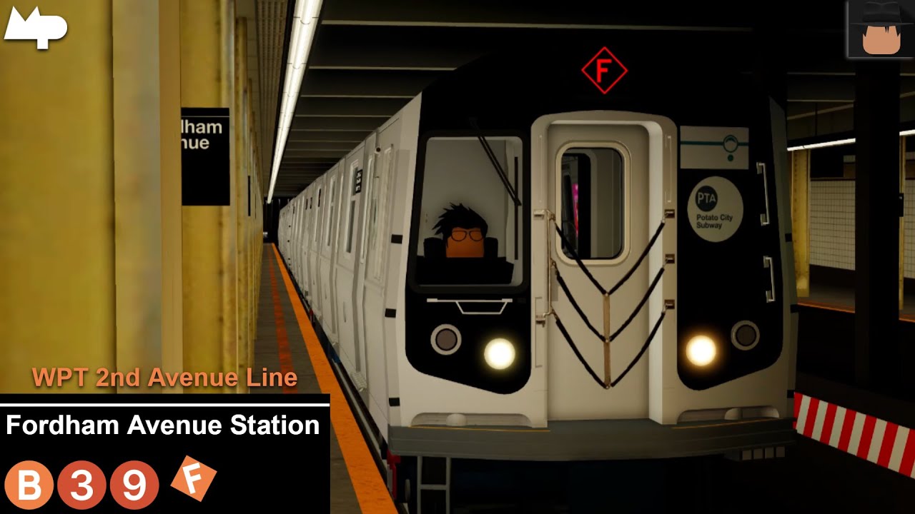 PTA Subway: (B), ⟨F⟩, & (Q) Trains @ Fordham Avenue [R46, R68, R160A/B, R179, PST-3R]