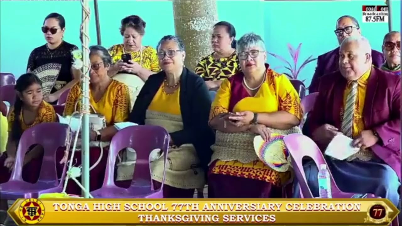 🇹🇴 Tonga High School 77th Anniversary Celebration Thanksgiving Service 💛 To The Best!