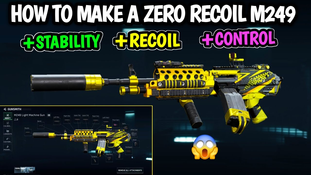 Я добился того, чтобы у винтовки M249 не было отдачи в игре Delta Force Mobile.