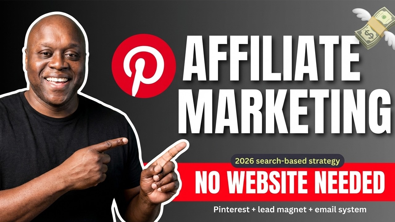 Pinterest Affiliate Marketing 2026 (Without Website) - Beginner's Tutorial