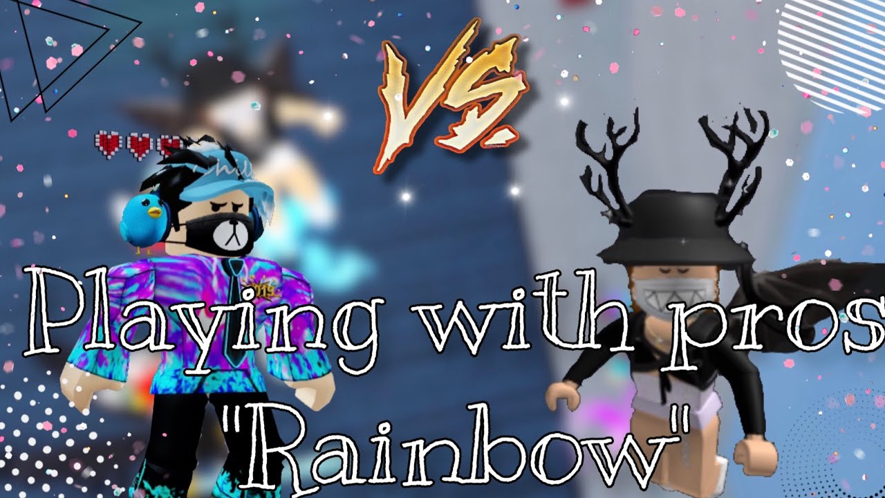 “ROBLOX ICEBREAKER” Playing with pros ft “Rainbow_Dawn”