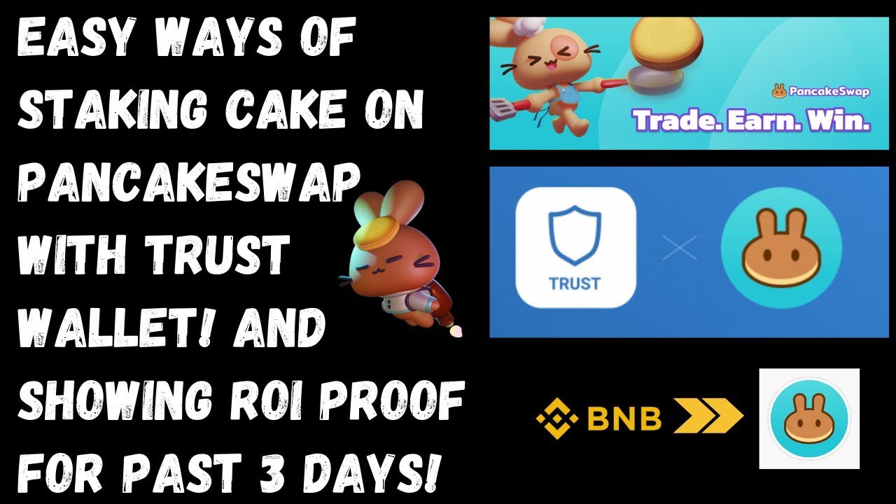 Easy Ways to Auto Stake CAKE on PancakeSwap with Trust Wallet | Passive Income
