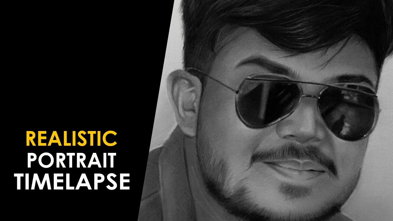 Portait sketch || Realistic Portrait || Graphite work ||