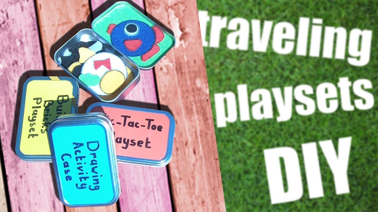 DIY Traveling Playsets from Mint Tin Containers