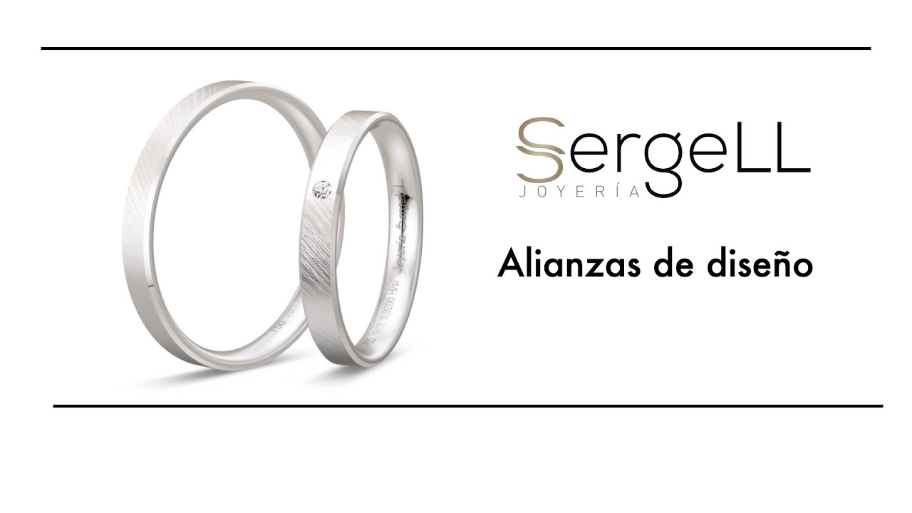 Alianzas de boda con diamantes