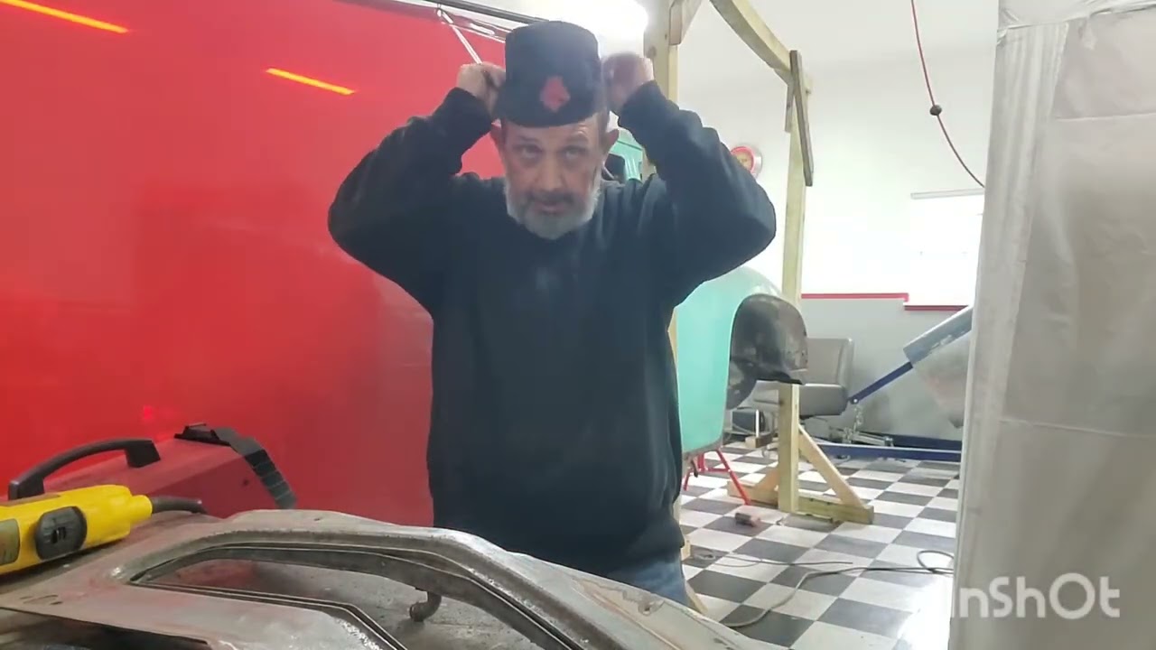1950 Plymouth Hood Fresh Air Vent Repair - Doner Vent From a 1949 Plymouth 