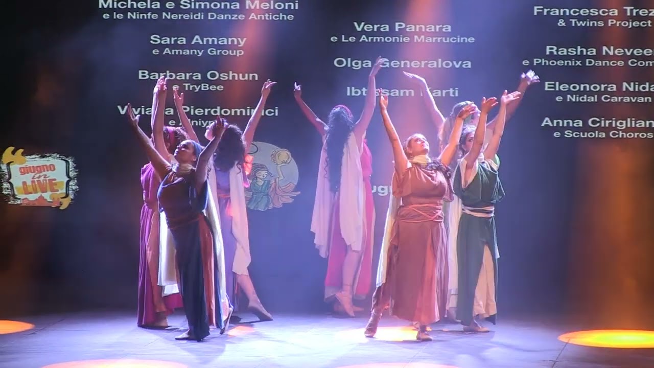 Ninfe nereidi per Roma dietro il velo 2019 -    La Danza di Kalypso & Roma Amor