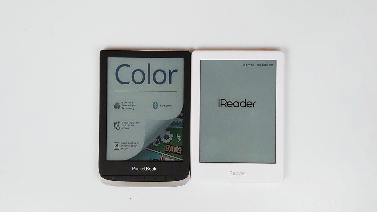 2020 COLOR e-Ink Battle - Pocketbook vs iReader