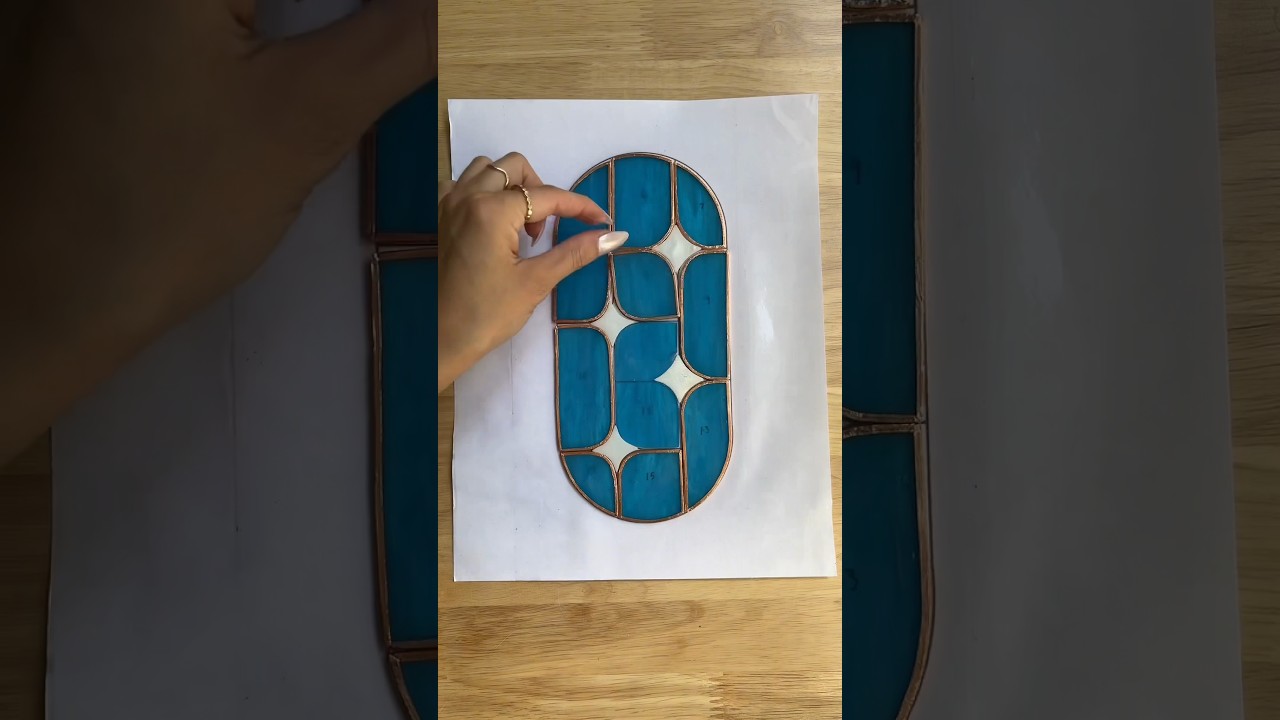 let&rsquo;s make stained glass #stainedglass