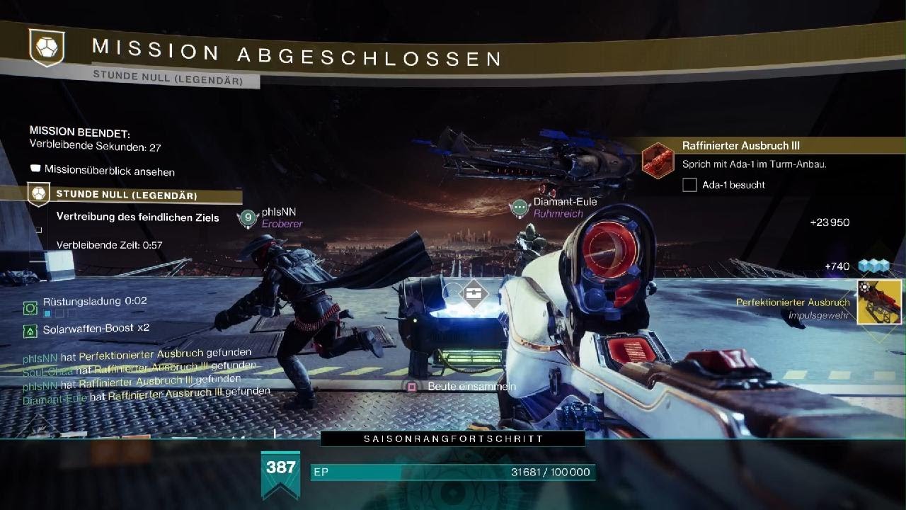 STUNDE NULL LEGENDÄR HELPLINE [INFOS IN DER BESCHREIBUNG] - Destiny 2