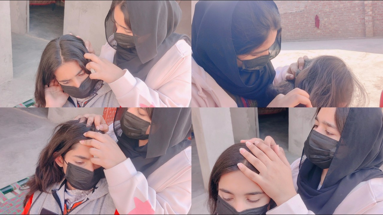 Api Noor did diva samavia hair checking