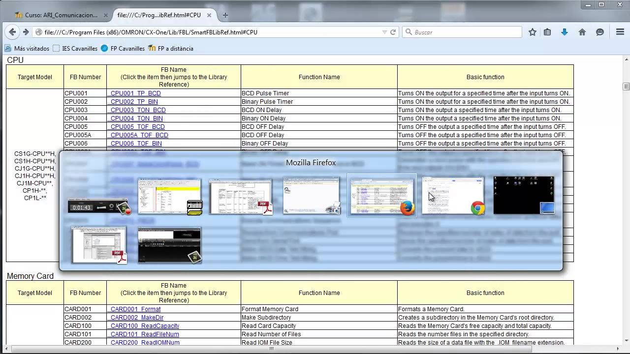 Comunicación Omron CP1L-E por FINS TCP